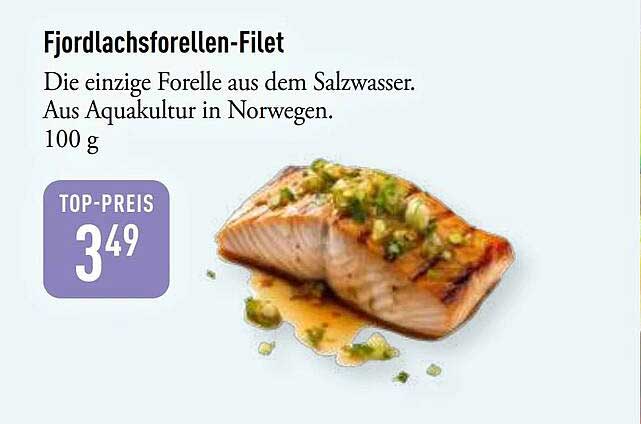 Fjordlachsforellen-Filet
