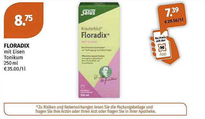 FLORADIX mit Eisen Tonikum 250 ml