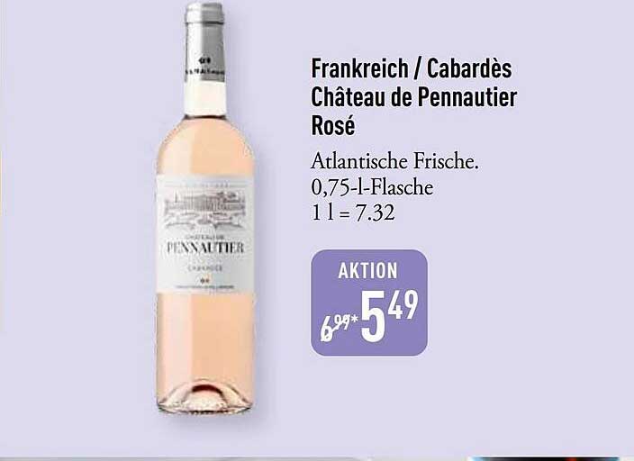 Frankreich / Cabardès Château de Pennautier Rosé