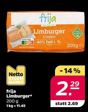 frija Limburger* 200 g