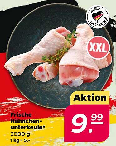 Frische Hähnchen-unterkeule*