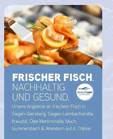 FRISCHER FISCH. NACHHALTIG UND GESUND.