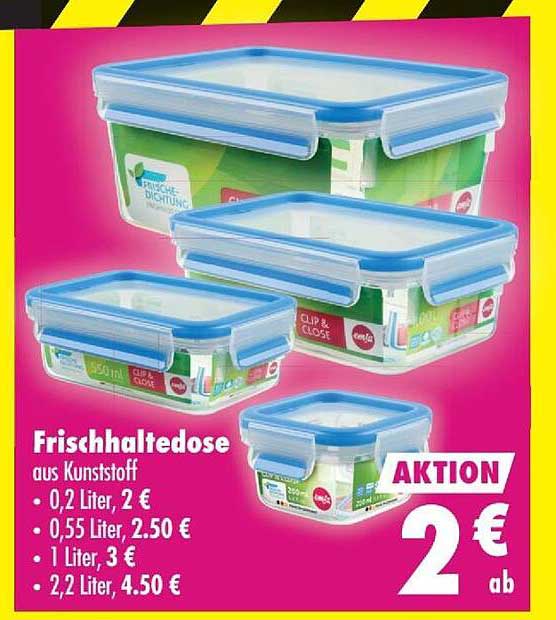 Frischhaltedose aus Kunststoff