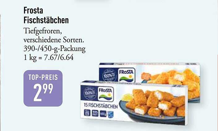 Frosta Fischstäbchen