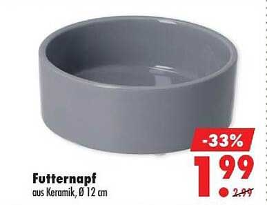 Futternapf aus Keramik, Ø 12 cm