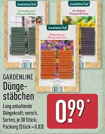 GARDENLINE Dünge-stäbchen