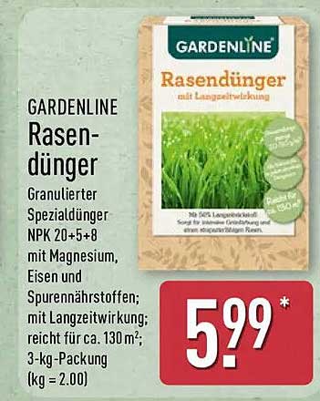 GARDENLINE Rasendünger