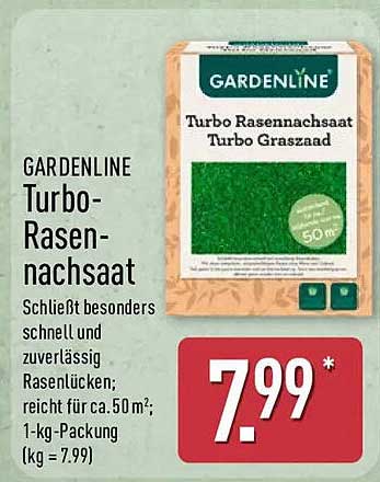 GARDENLINE Turbo-Rasen-nachsaat
