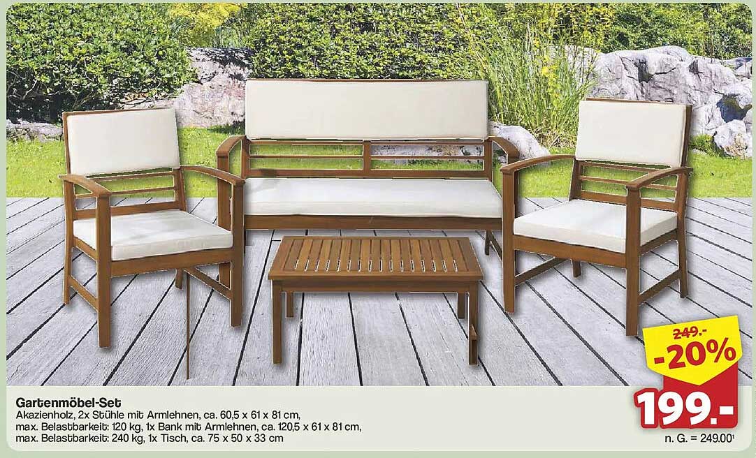 Gartenmöbel-Set