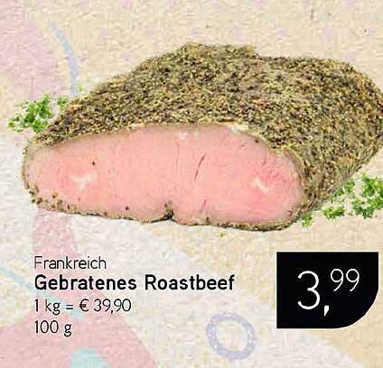 Gebratenes Roastbeef