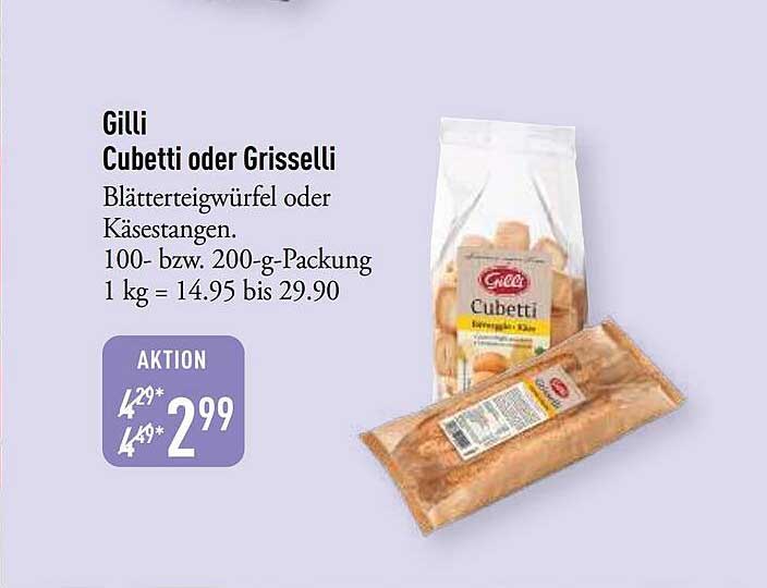 Gilli Cubetti oder Grisselli