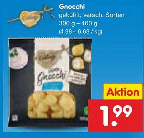 Gnocchi gekühlt, versch. Sorten 300 g - 400 g