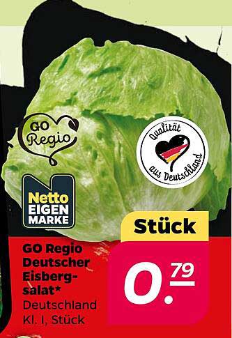 GO Regio Deutscher Eisberg-salat*