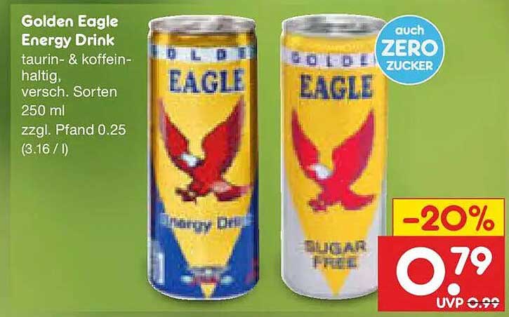 Golden Eagle Energy Drink