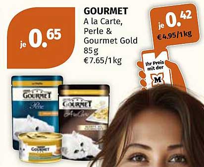 GOURMET A la Carte, Perle & Gourmet Gold 85 g