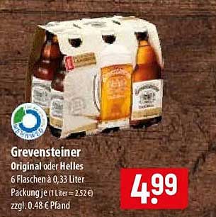 Grevensteiner Original oder Helles