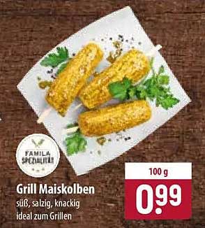 Grill Maiskolben