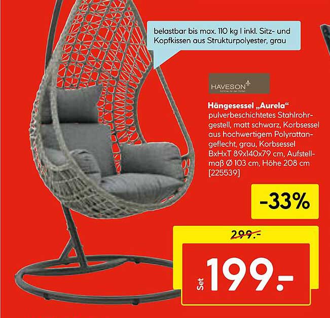 Hängesessel „Aurela“