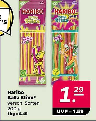 Haribo Balla Stixx* versch. Sorten 200 g