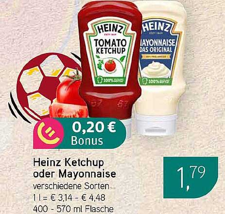 Heinz Ketchup oder Mayonnaise