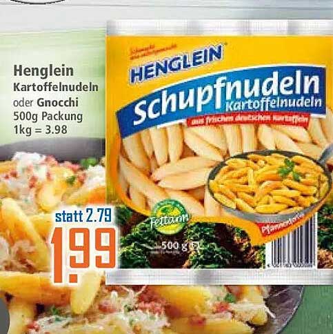 Henglein Schupfnudeln Kartoffelnudeln