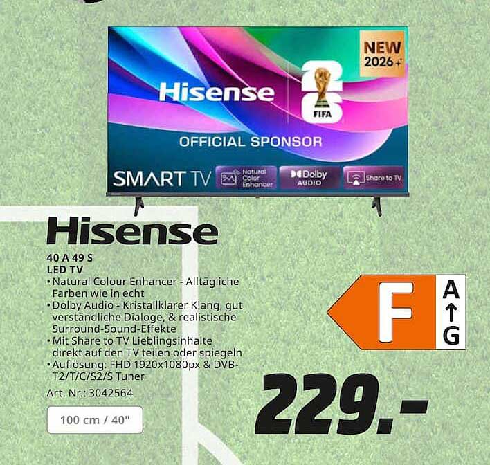 Hisense 40 A 49 S LED TV