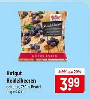 Hofgut Heidelbeeren