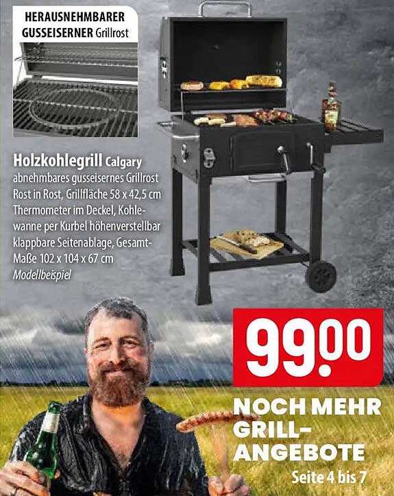 Holzkohlegrill Calgary