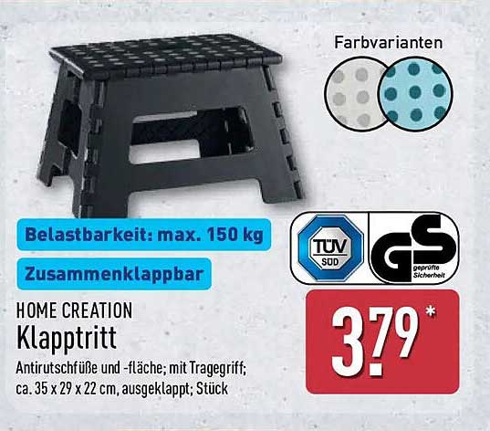 HOME CREATION Klapptritt