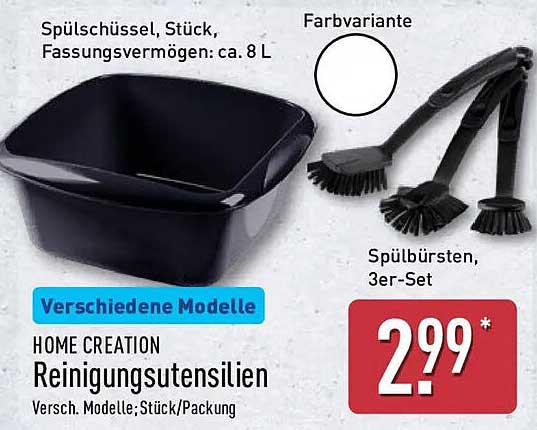HOME CREATION Reinigungsutensilien
