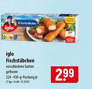 iglo Fischstäbchen