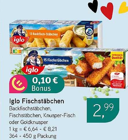 Iglo Fischstäbchen