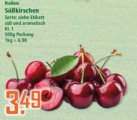 Italien Süßkirschen