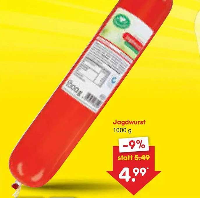 Jagdwurst 1000 g