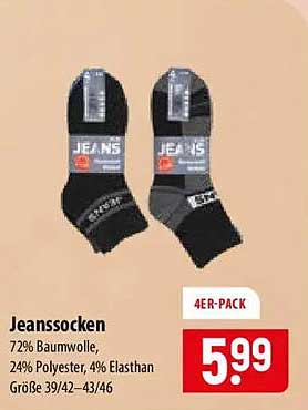 Jeanssocken
