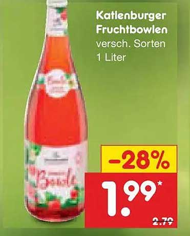 Kaltenburger Fruchtbowlen versch. Sorten 1 Liter