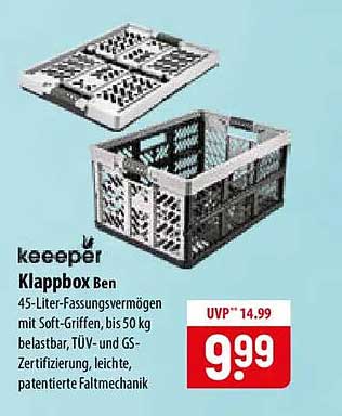 keeper Klappbox Ben