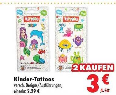 Kinder-Tattoos