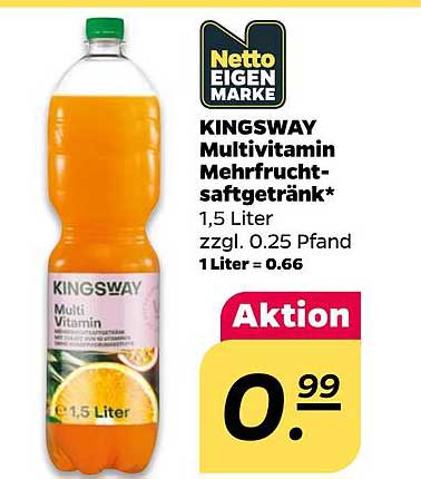 KINGSWAY Multivitamin Mehrfruchtsaftgetränk*