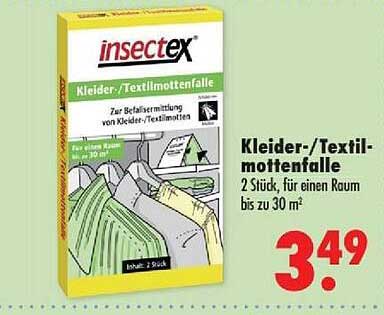 Kleider-/Textilmottenfalle