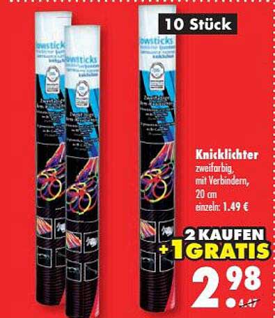 Knalllicher zweifarbiger, mit Verbinden, 20 cm einzeln