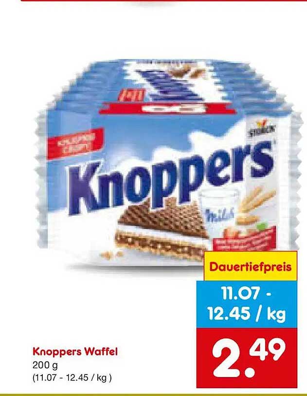 Knoppers Waffel