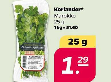 Koriander* Marokko 25 g