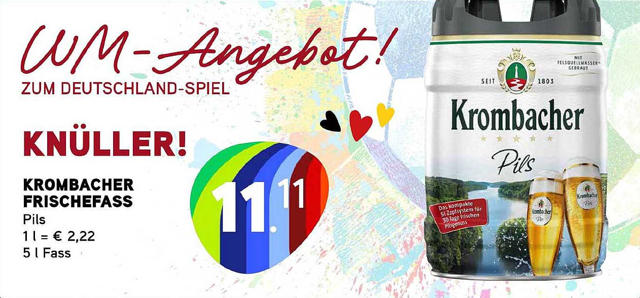 Krombacher Frischefass Pils