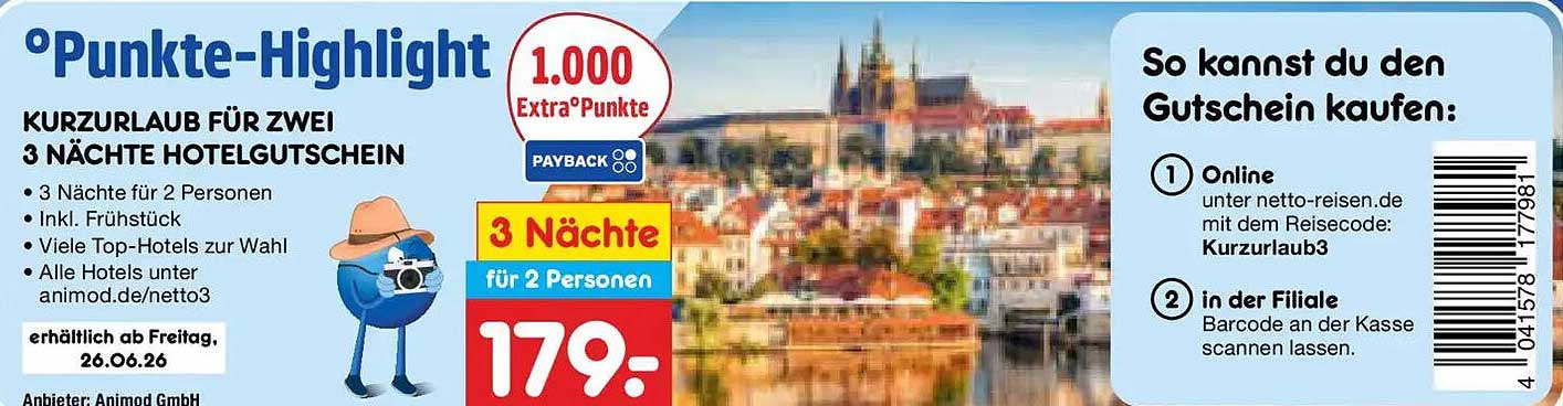 KURZURLAUB FÜR ZWEI 3 NÄCHTE HOTELGUTSCHEIN