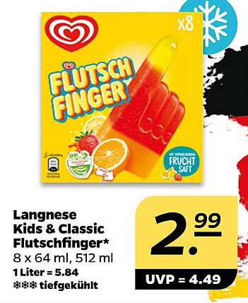 Langnese Kids & Classic Flutschfinger*