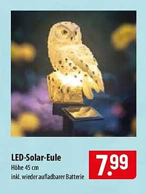 LED-Solar-Eule