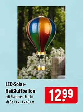 LED-Solar-Heißluftballon