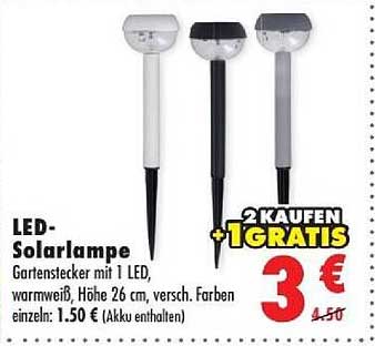 LED-Solarlampe
