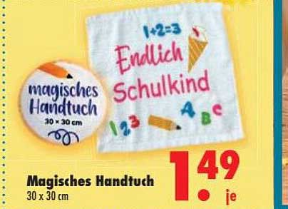 Magisches Handtuch